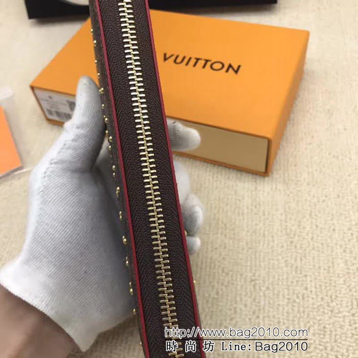 路易威登LV頂級原單 N60122 DamierEbene帆布百搭Zippy拉鏈錢夾 ZY1094